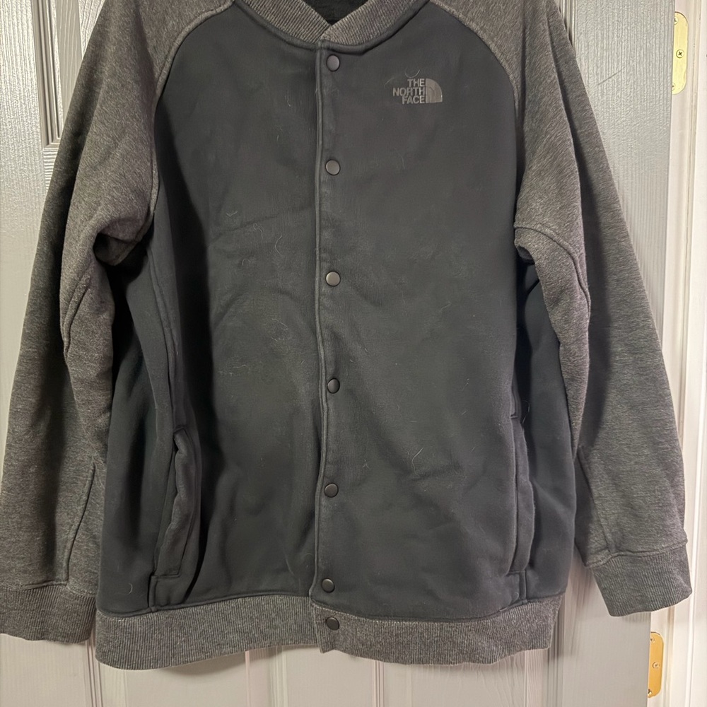 The North Face Men's Black and Gray Jacket